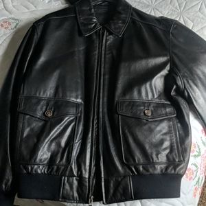 Men's leather jacket
